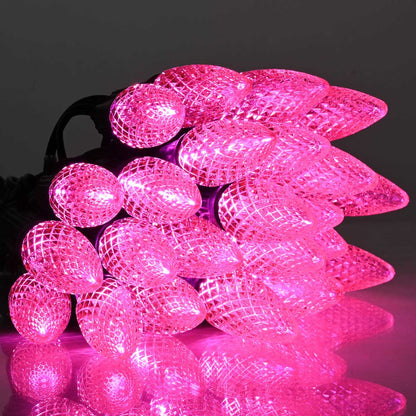 Yescom Commercial Faceted C9 Bulbs (25 Count)