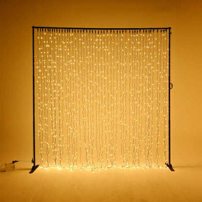 Yescom Commercial Twinkle Curtain String Light 40x10ft