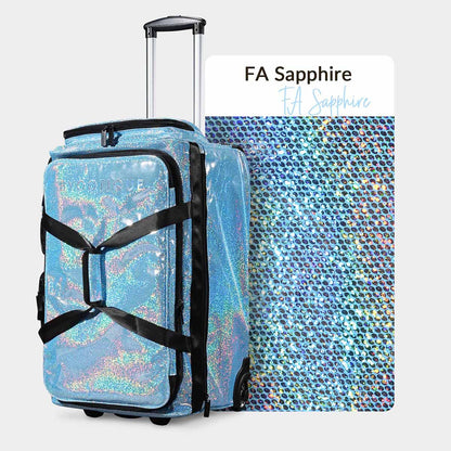 Byootique Dance Competition Rolling Bag with Rack Sports Duffle Bag