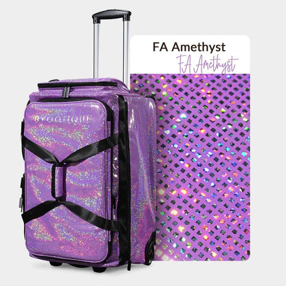 Byootique Dance Competition Rolling Bag with Rack Sports Duffle Bag