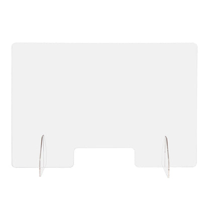 Yescom Sneeze Guards with Window Acrylic Desk Partitions 36x24" 3-Pack