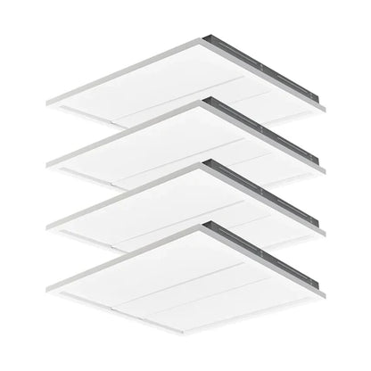 LED Panel/Troffer, 2x2, Adjustable Wattage 20W/25W/30W, CCT Adjustable 3500K/4000K/5000K, 3750 Lumens