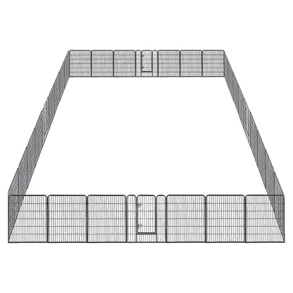 Yescom Heavy Duty Dog Playpen 40" Tall 32-Panel Puppy Pen Metal