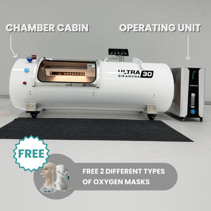 Airvida Ultra Hard Shell Lying Hyperbaric Chamber – 1.3–2.0 ATA