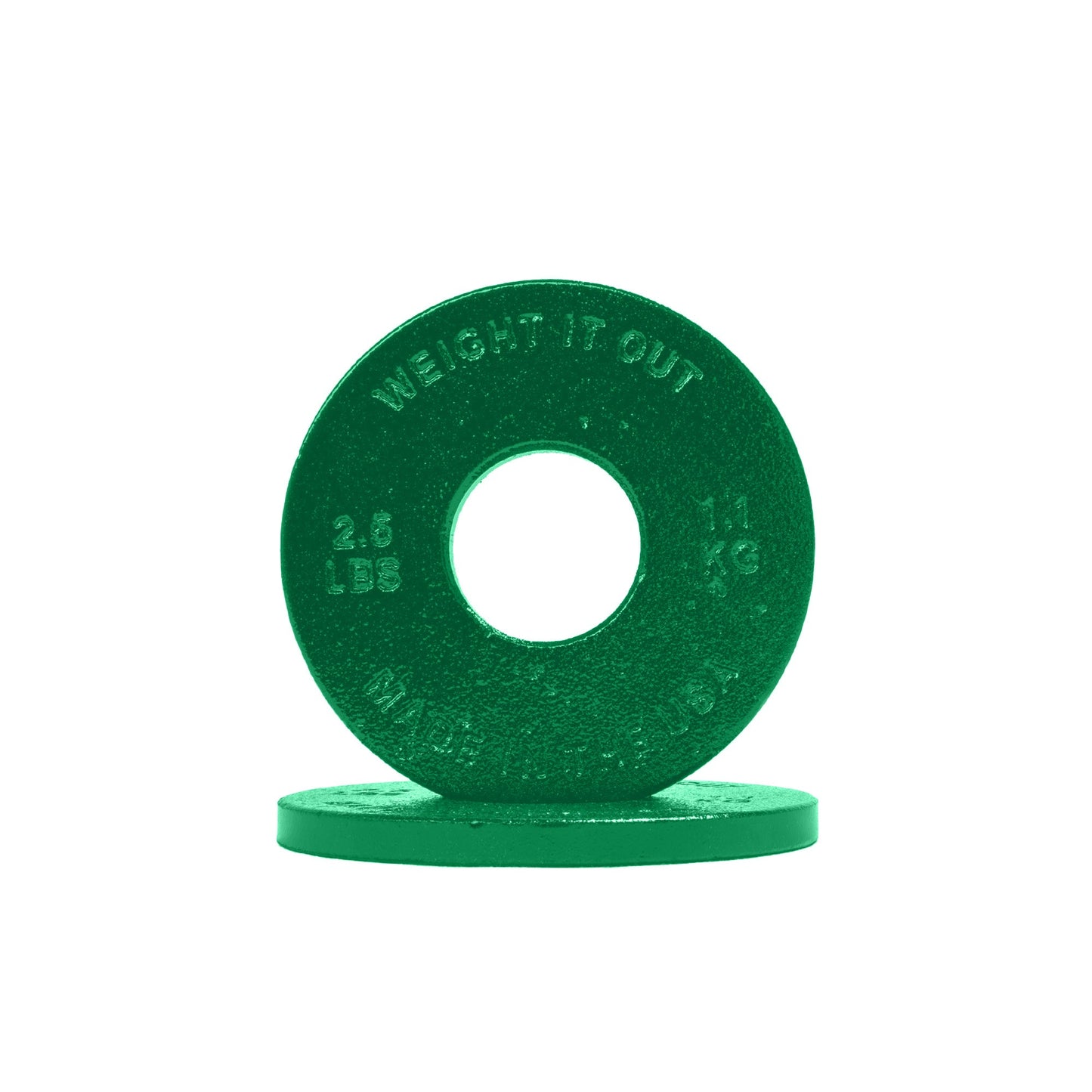 Standard 1" Center Hole Cast Iron Machined Weight Plate Pairs