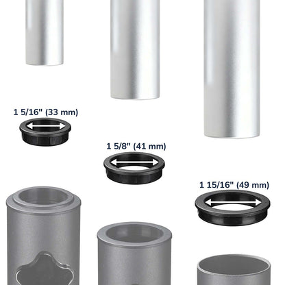 Yescom 20ft Banner Poles for Event, Grand Opening, Promo(Mount Included)