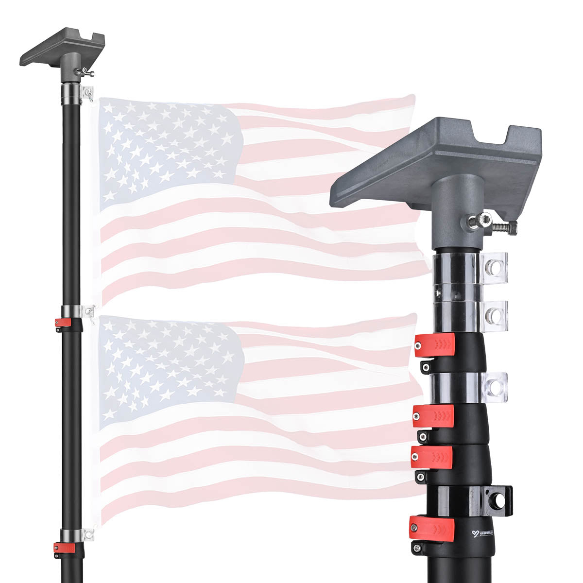 Yescom Starlink Pole Mount Kit D2.75" with Gen 3 Adapter
