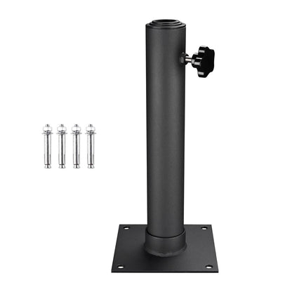 Yescom Telescopic FlagPole Deck Mount 16" x 2 3/8"