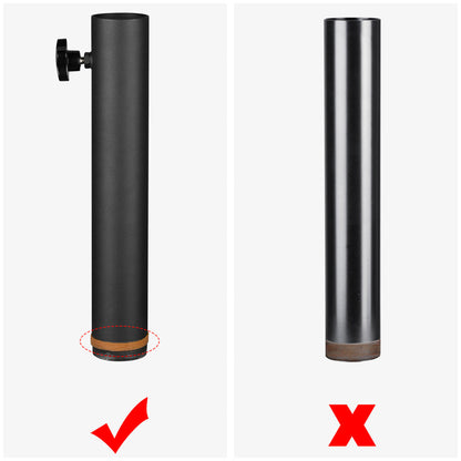 Yescom Portable Telescopic Tailgating Flagpoles Tire Mount