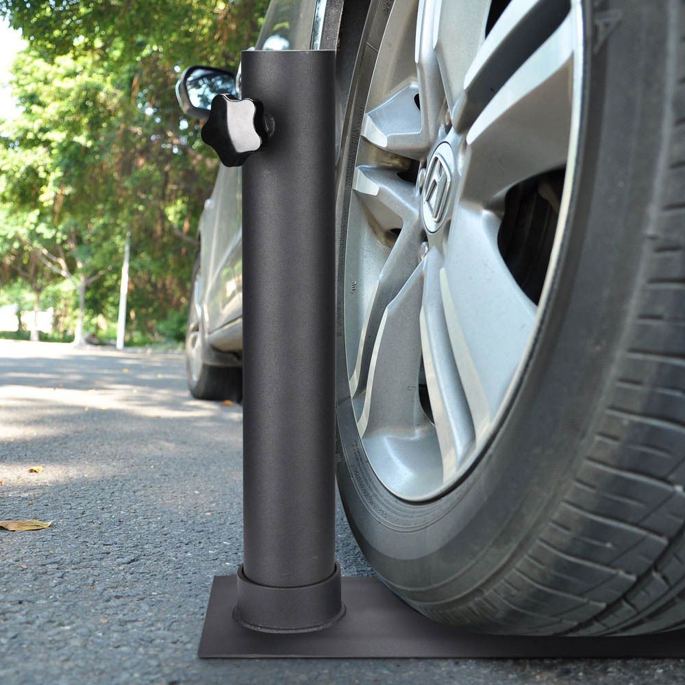 Yescom Portable Telescopic Tailgating Flagpoles Tire Mount
