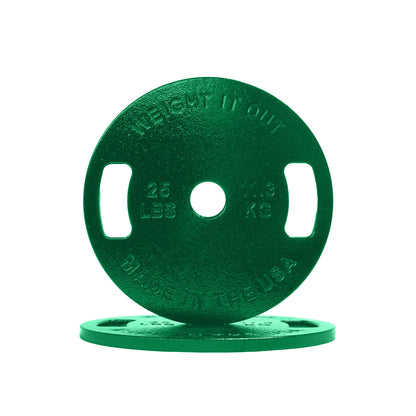 Cast Iron Machined Weight Plate Pairs