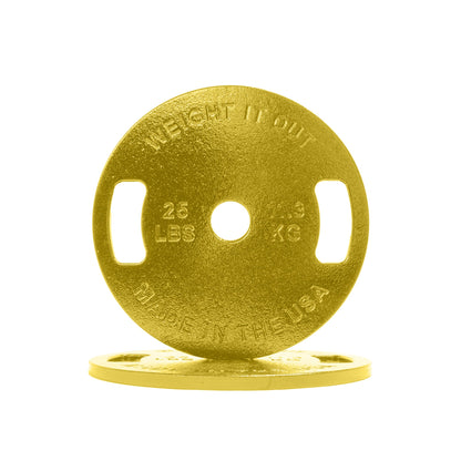 Cast Iron Machined Weight Plate Pairs