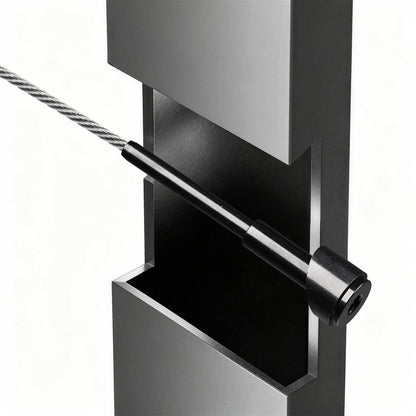 Yescom T316 Cable Railing Swage Tensioner for Level & Stair Posts 1/8"