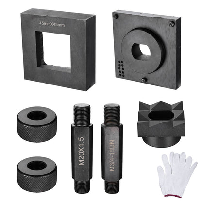 Yescom 1 3/4" Square Knockout Punch and Dies 45mm