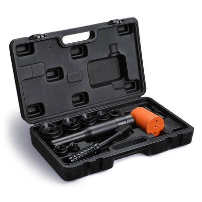 Yescom 8 Ton Hydraulic Punch Tool 1/2-2in Knockout Set