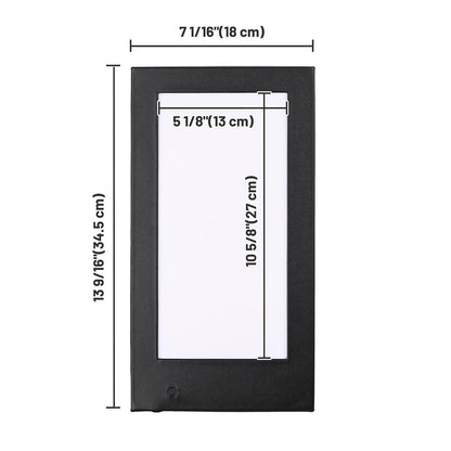 Yescom LED Menu Cover Backlit Menu Holder