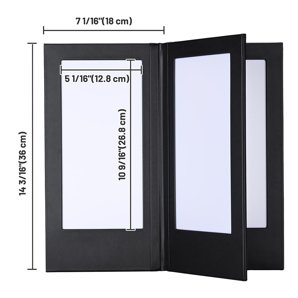 Yescom LED Menu Cover Backlit Menu Holder