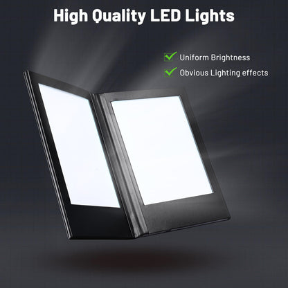 Yescom LED Menu Cover Backlit Menu Holder