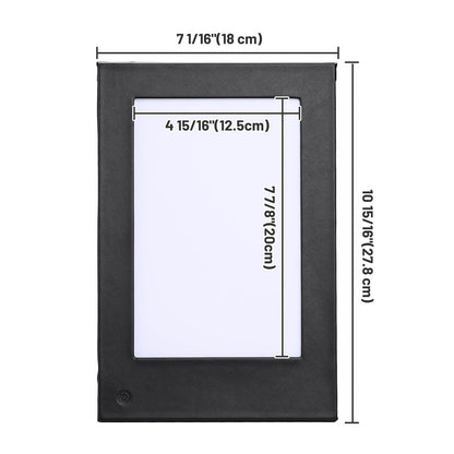 Yescom LED Backlit Table Tent Double Sided 5.5x8.5in Menu Stand