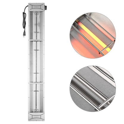 Yescom Food Warmer Overhead Heater 43 in. 1100W