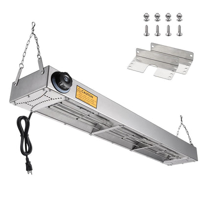 Yescom Food Warmer Overhead Heater 36 in. 1000W