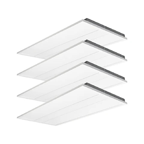 LED Panel/Troffer, 2x4, Adjustable Wattage 35W/40W/46W, CCT Adjustable 3500K/4000K/5000K, 5750 Lumens