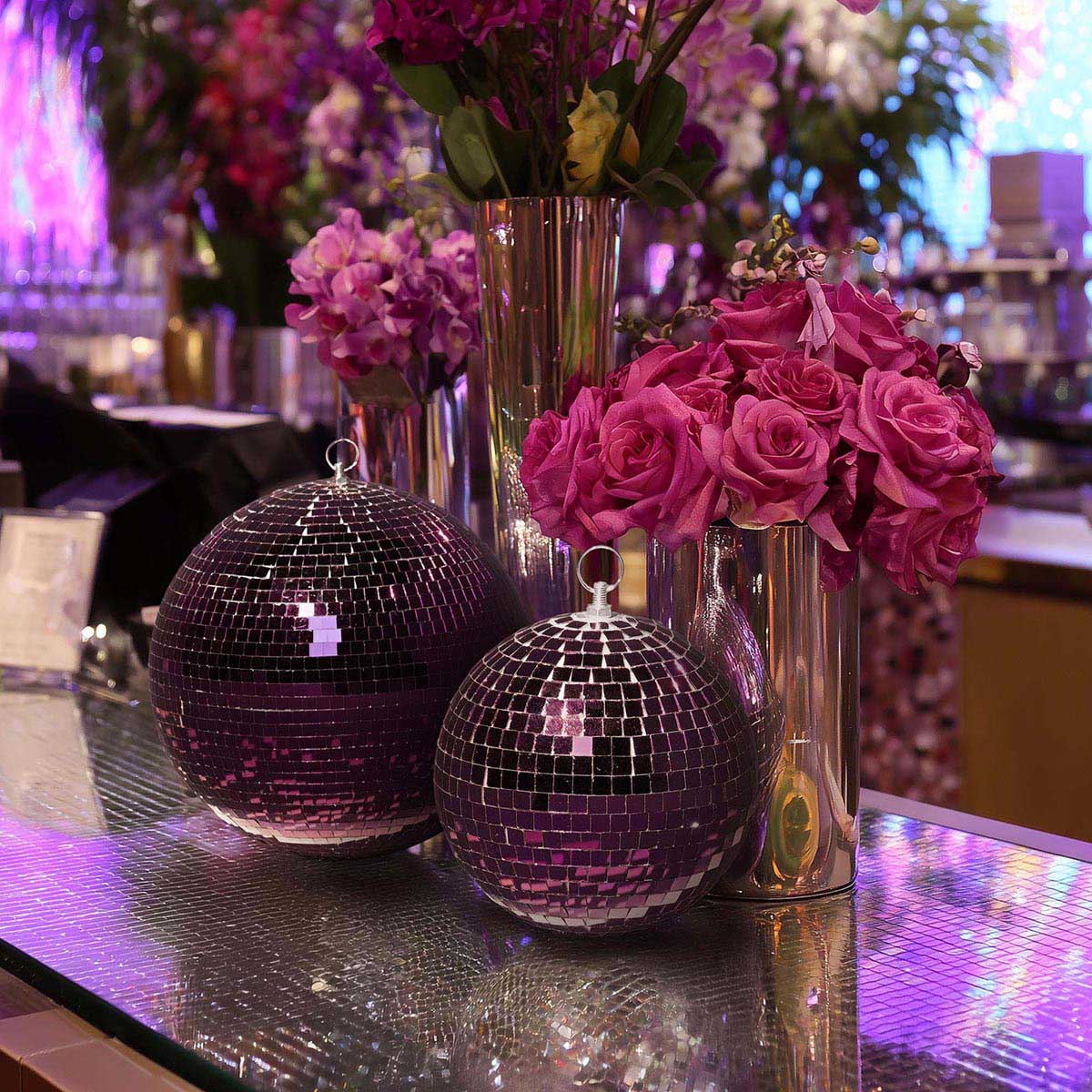 Yescom 12 Inch Mirror Ball for Flagship Event Pool Party