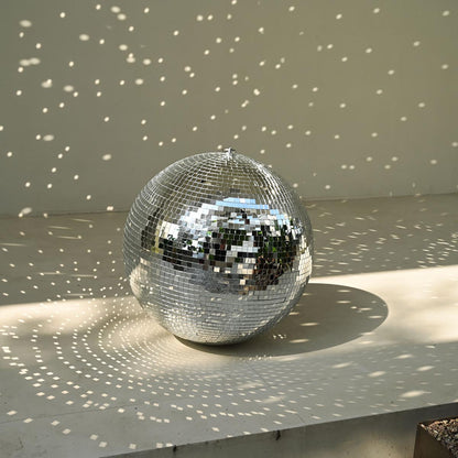 Yescom Silver Mirror Ball for 70s/80s Disco Parties Fashion Runway