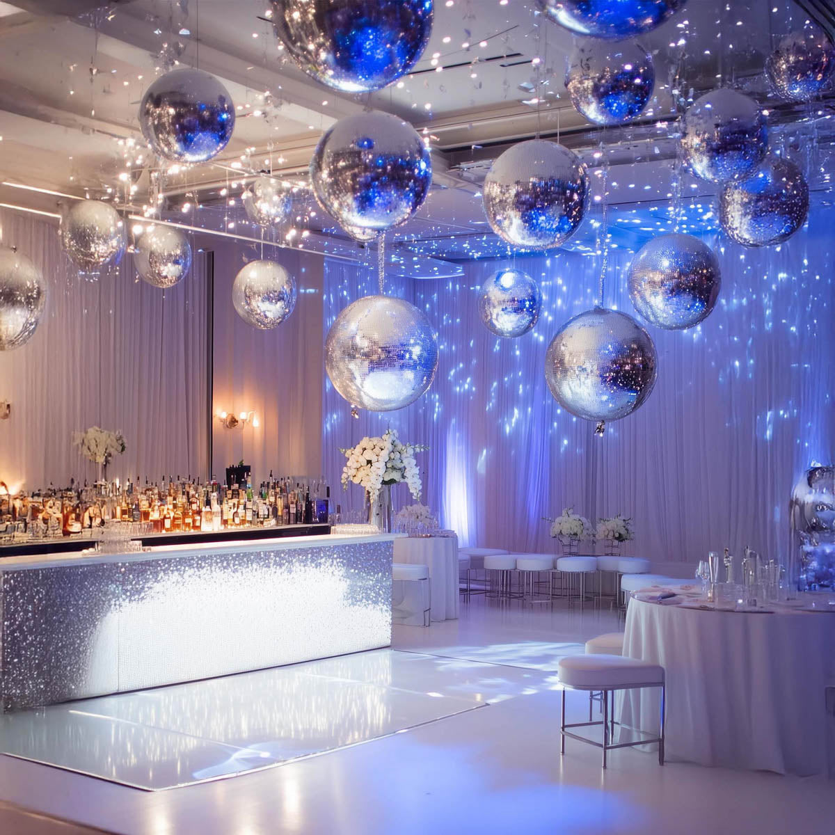 Yescom 16 Inch Mirror Ball for Wedding Chandelier Gala Dinner