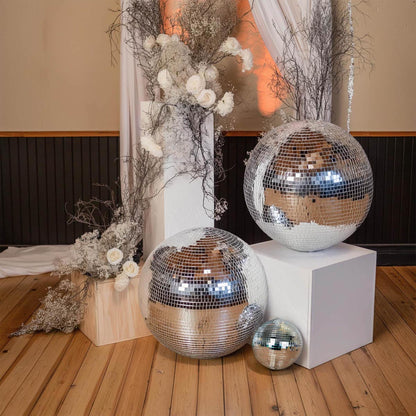 Yescom 20 Inch Mirror Ball for Greenhouse Wedding Vintage Party