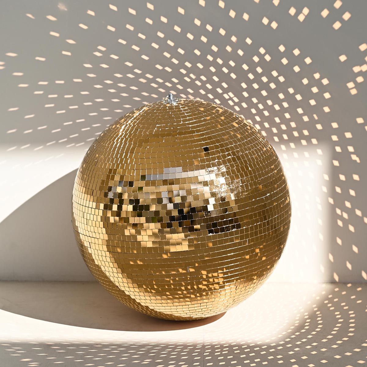 Yescom Gold Mirror Ball for Luxury Weddings Grand Openings
