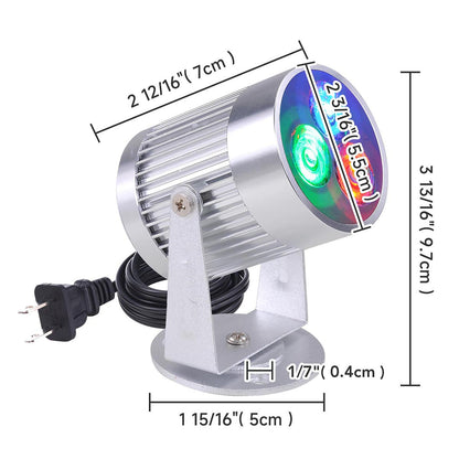 Yescom Pinspot LED Disco Light Party Club Lighting RGB