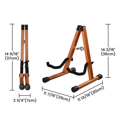 Yescom Stage Guitar Bass Stand Folding Display Rack 3/ 5/ 7/ 9 Opt