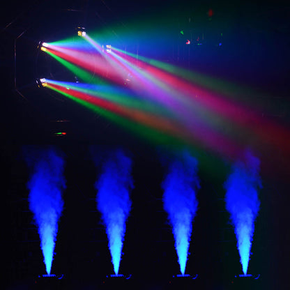 Yescom Fog Smoke Machine w/ Remote Light DMX 20000 CFM 1500w