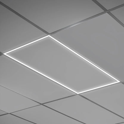 LED Frame Light/ T-Bar, 40W/50W/60W, 2x4, Adjustable Wattage and  5CCT 3000K-6500K, 7800 Lumens