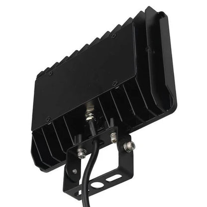 30W LED Flood Light - 3819 Lumens - 5000K Daylight - 100-277V - Yoke Mount - Black Housing - IP65 - UL & DLC Listed