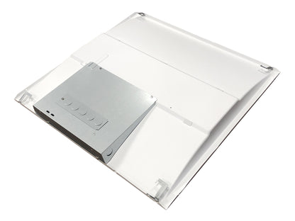 LED Panel/Troffer, 2x2, Adjustable Wattage 20W/25W/30W, CCT Adjustable 3500K/4000K/5000K, 3750 Lumens