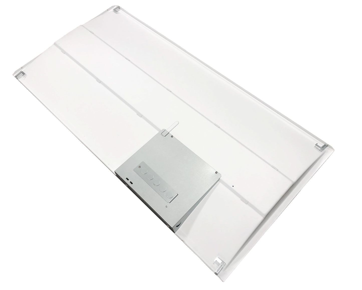LED Troffer Light - Center Basket, 2x4, Adjustable Wattage 40W/50W/60W, CCT Adjustable 3000K/4000K/5000K, 6600 Lumens