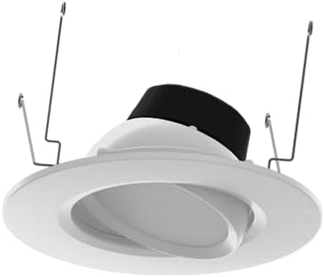 4 Inch Gimbal LED Downlight, 8W, Selectable CCT, 700 Lumens, 120 VAC