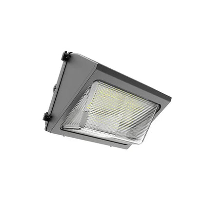 LED Wall Pack Light Built-in Photocell, 30W/45W/63W, 5000K, 8,190 Lumens, 120-277 VAC, Glass Lens