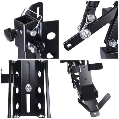 Yescom 800lbs Motorcycle Trailer Hitch Carrier & 2" Tow Receiver