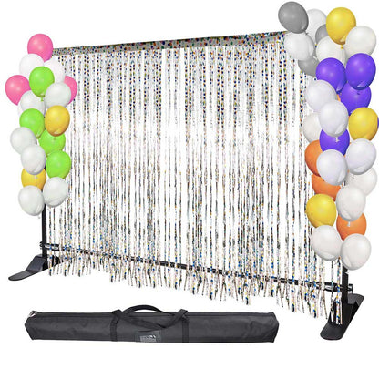 Yescom 8ft Portable Exhibition Jumbo Banner Backdrop Stand