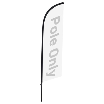 Yescom Feather Flag Pole Kit - 10 Sets, Base Type Options