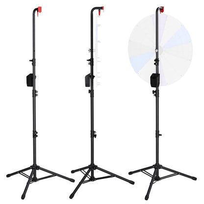 WinSpin Metal Tripod Stand Height Adjustable for Prize Wheel