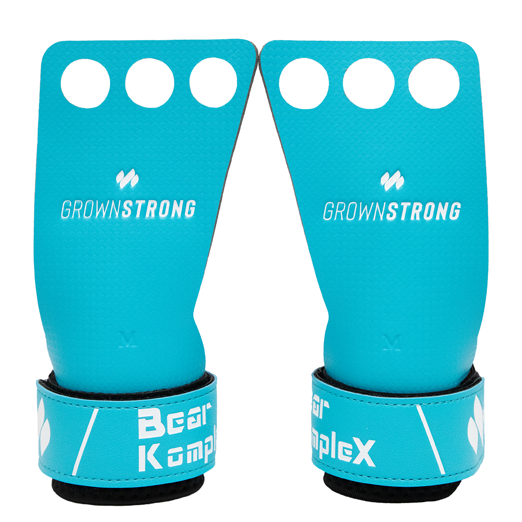 bear komplex 3 hole hand grips, 	
grips victory, crossfit grips,