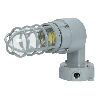 LED Explosion Proof Jelly Jar Light (Wall Mount), O Series, 20W, 5000K, 2800 Lumens, 100-277 VAC
