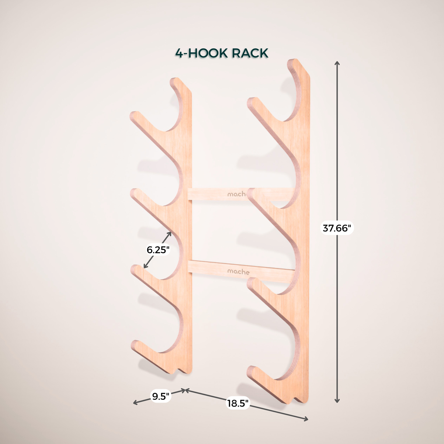 Yoga Prop Wall Organizer | StackRack