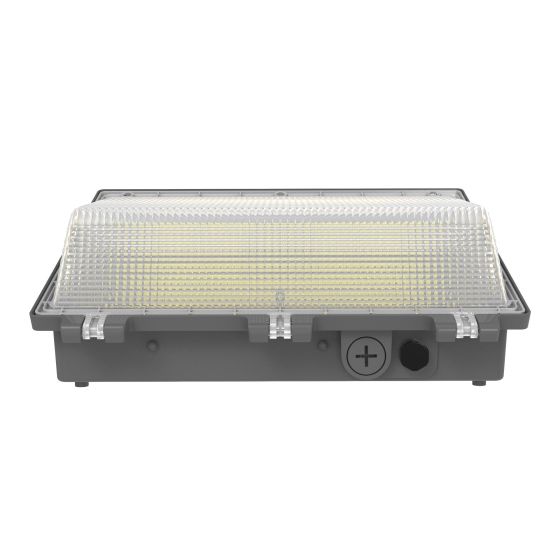 LED Wall Pack Light Built-in Photocell, 120W/100W/80W, 3000K-5000K, 15,600 Lumens, 120-277 VAC