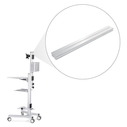 Yescom Mobile Computer Cart 32" Aluminum Support Pole