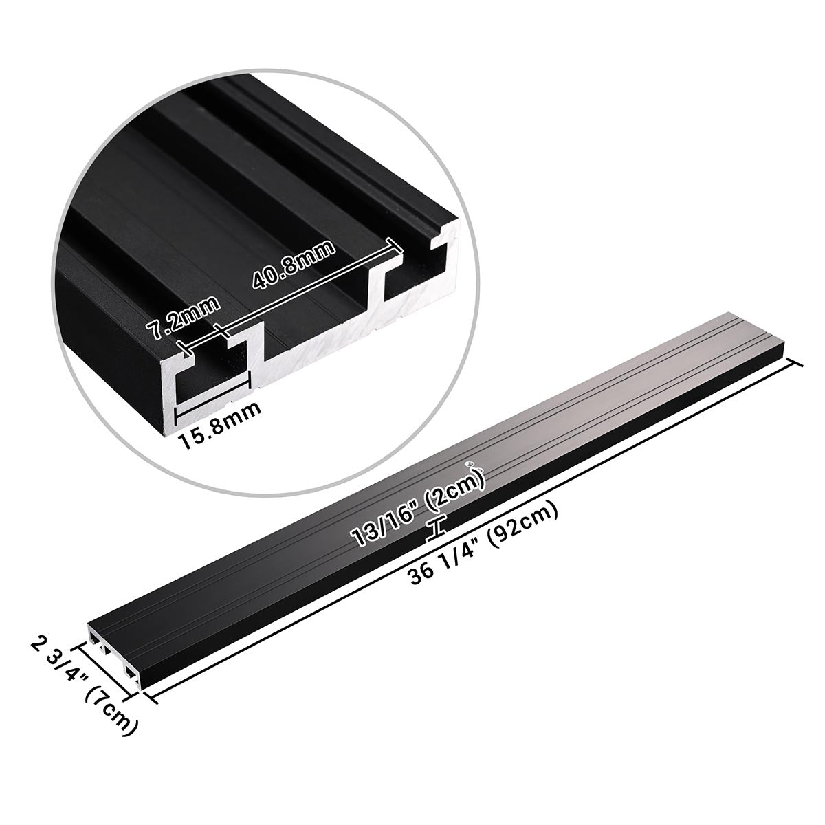 Yescom Mobile Computer Cart Dual Monitor Cross Bar